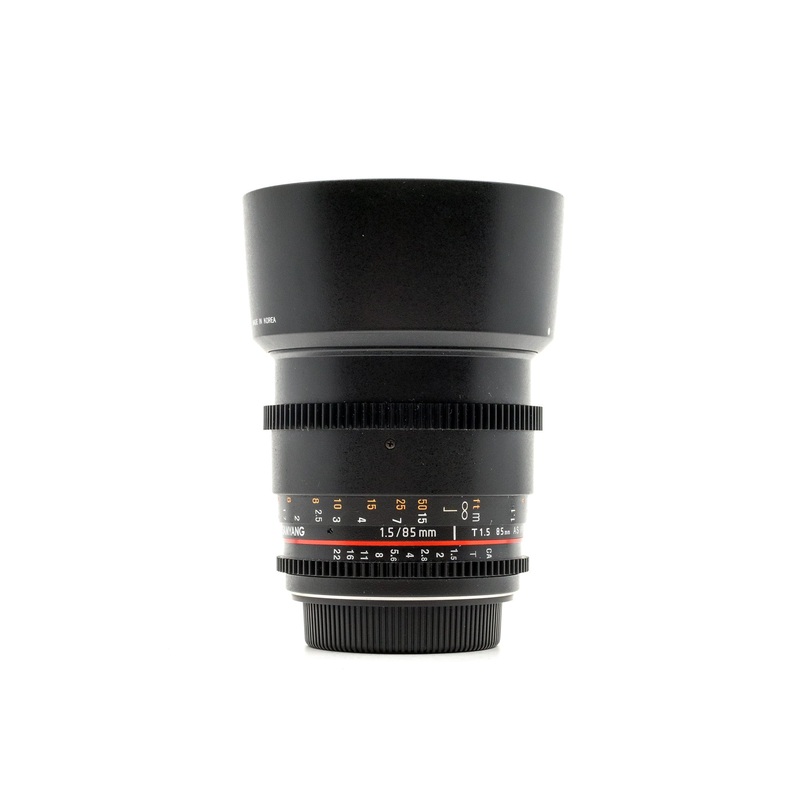 Samyang 85mm T1.5 AS UMC II – Canon EF Fit