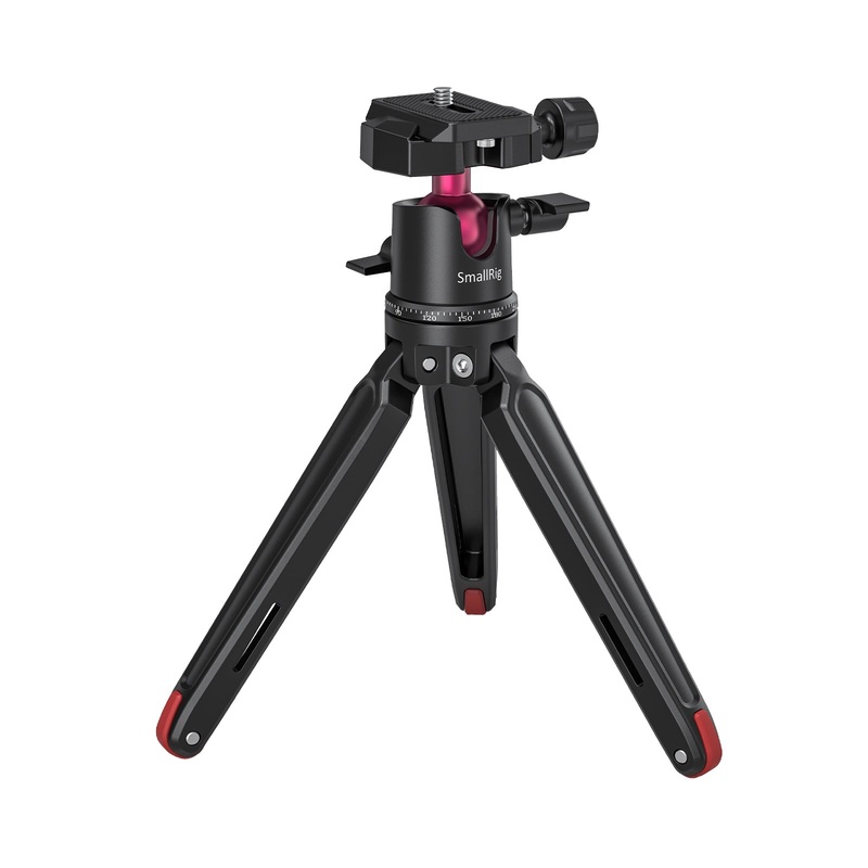 Smallrig Tabletop Mini Tripod with Panoramic Ball Head