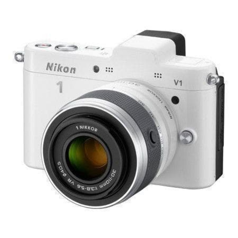 1 V1 – White + Nikon Hybride – Nikon 1 V1 White + Nikkor 1 10-30mm f/3.8-5.6