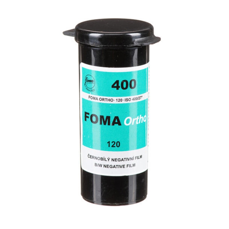 Foma Ortho 400 Black and White Film – 120 Roll Film