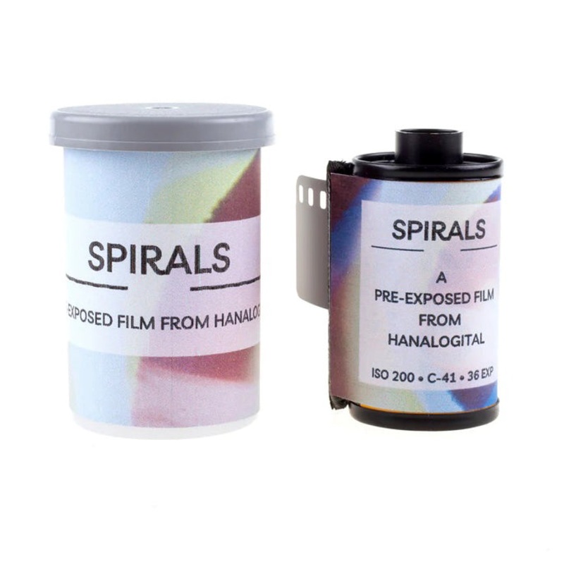 Hanalogital Spirals 35mm ISO 200 Film – 36 Exposures
