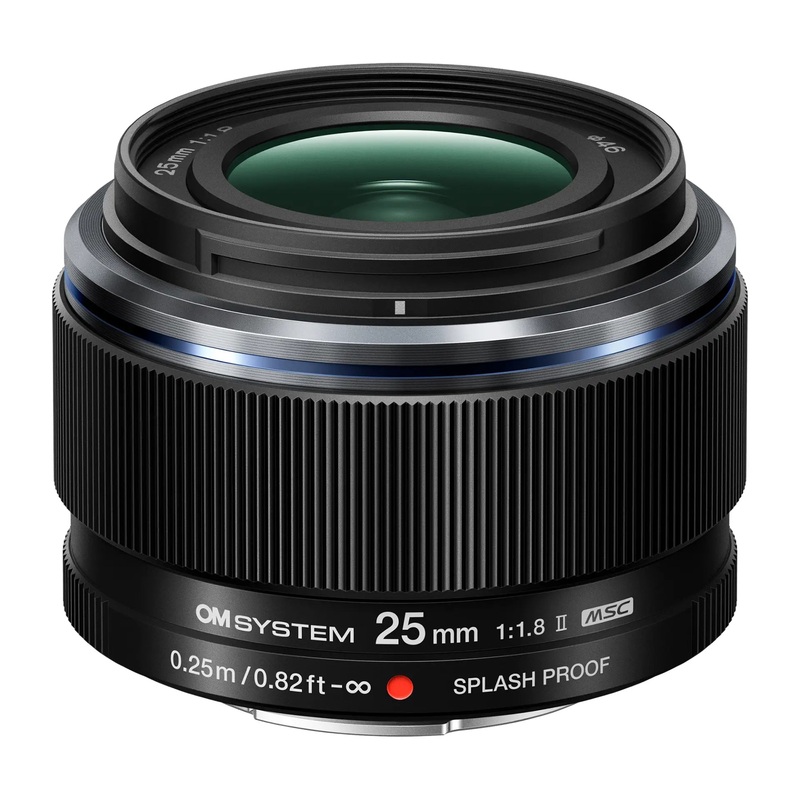 OM System M.Zuiko Digital ED 25mm F1.8 II Lens