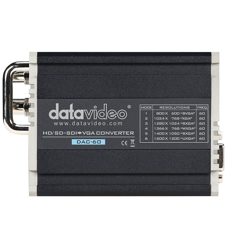 Datavideo DAC-60 SDI to VGA Converter – DATADAC60