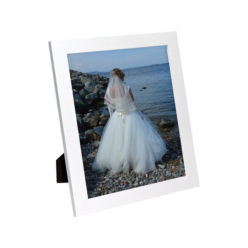 Jessica White Wood picture frame 12X10