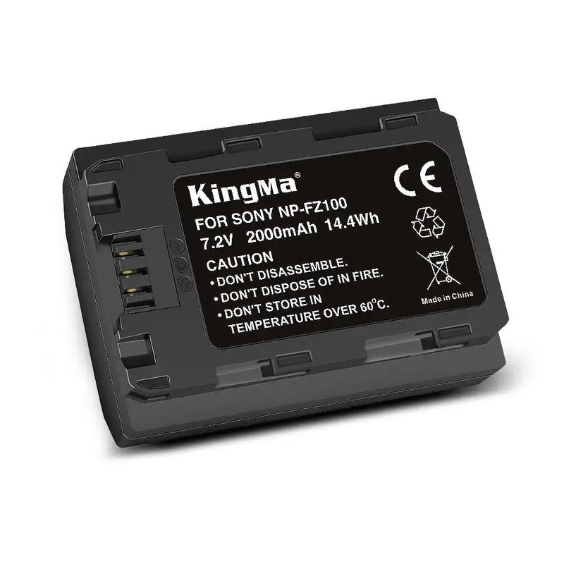 KingMa NP-FZ100 | Sony | 2000mAh | Replacement Battery
