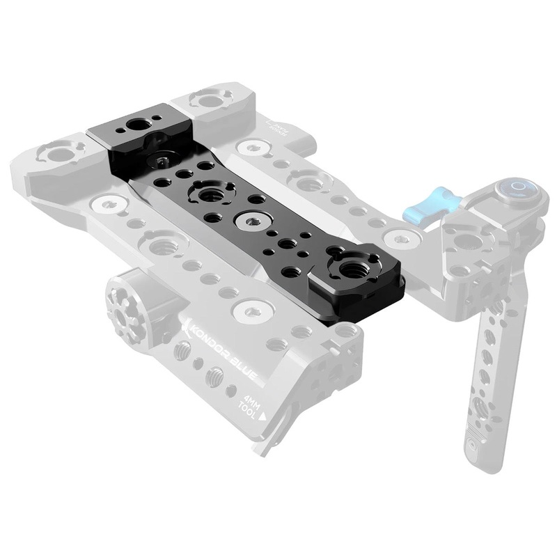 Kondor Blue KB_SFX6_CTP Sony FX6 Center Top Plate Space Grey – KONSFX6CTP