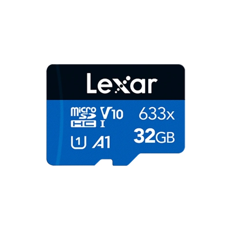 Lexar High-Performance 633x microSDHC/microSDXC UHS-I Card BLUE Series – 32gb