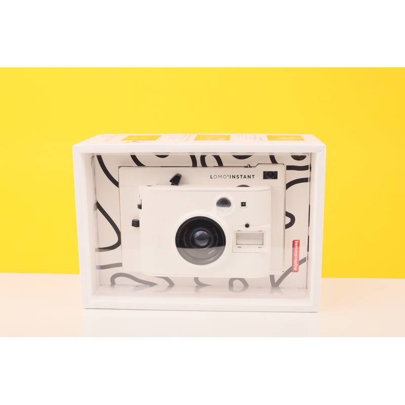 Lomo Instant Camera White Edition