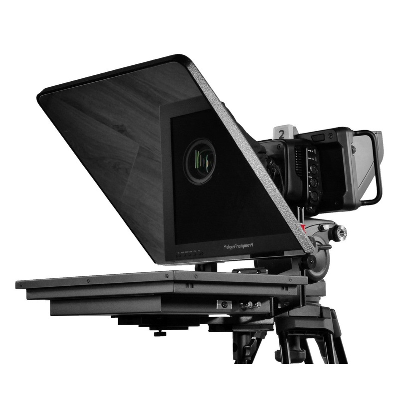 Prompter People ProLine Plus Freestand Teleprompter Series PROP-FS-12TAB – ProLine Plus 12″ Tablet | iPad Pro Freestanding Teleprompter with 65/35 Optical Quality Glass