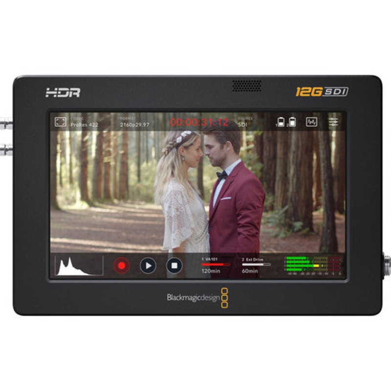 Blackmagic Design Video Assist 5″ 12G-SDI/HDMI HDR Recording Monitor