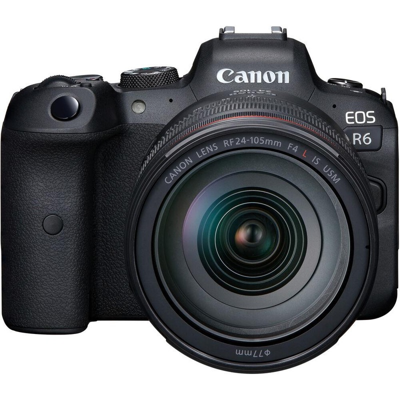 Canon EOS R6 Mirrorless Camera with 24-105mm f/4 Lens – 4082C012