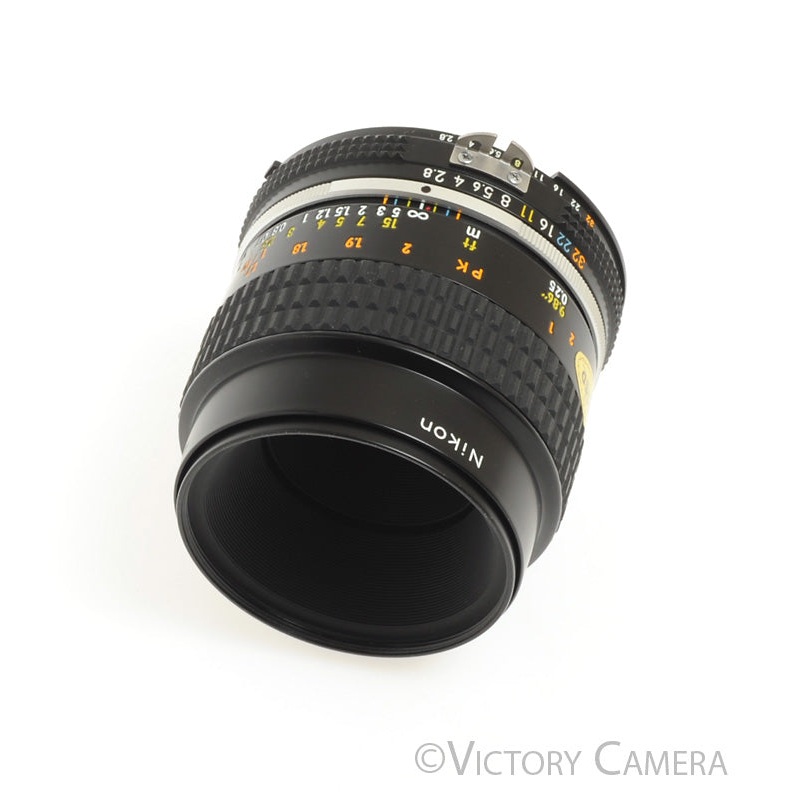 Nikon Micro-Nikkor 55mm f2.8 AI-S Man. Focus Lens -Smooth Focus- [EXC+]