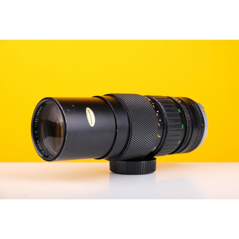 Olympus 85-250mm f/5 Auto-Zoom OM Mount Lens
