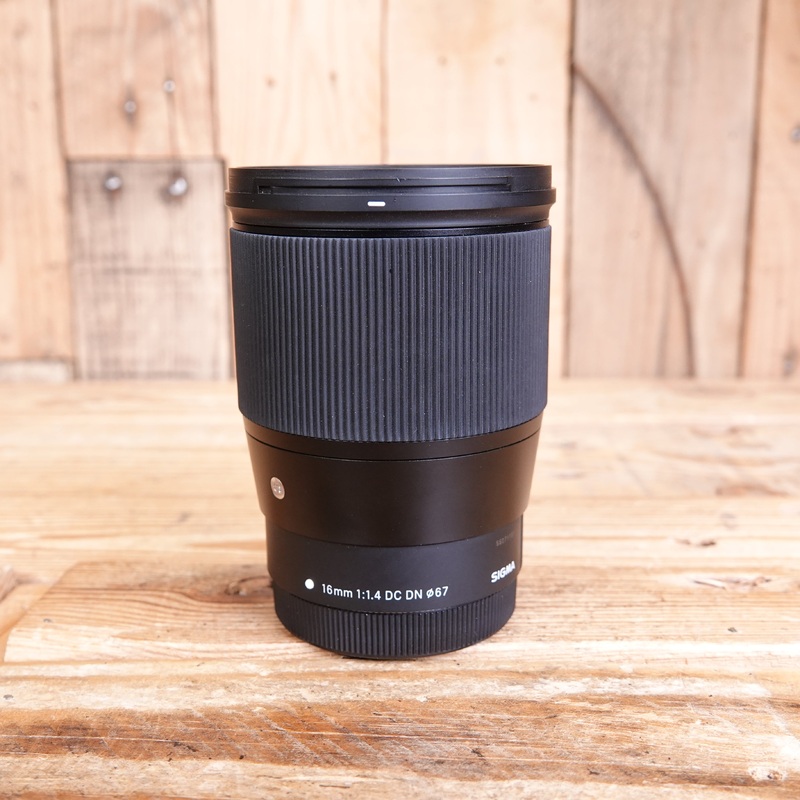 Used Sigma 16mm f1.4 DC DN Contemporary Lens – Canon M