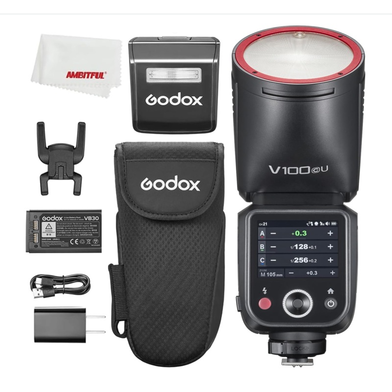 Godox V100 Flash For Nikon (USA Version)