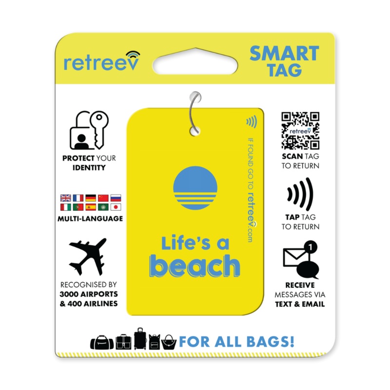 Retreev SMART Tag – Life’s a beach