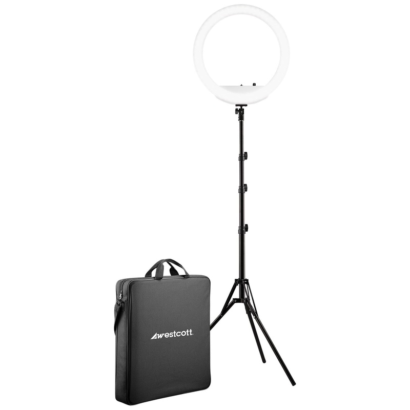 Westcott 18″ Bi-Colour LED Ring Light Kit