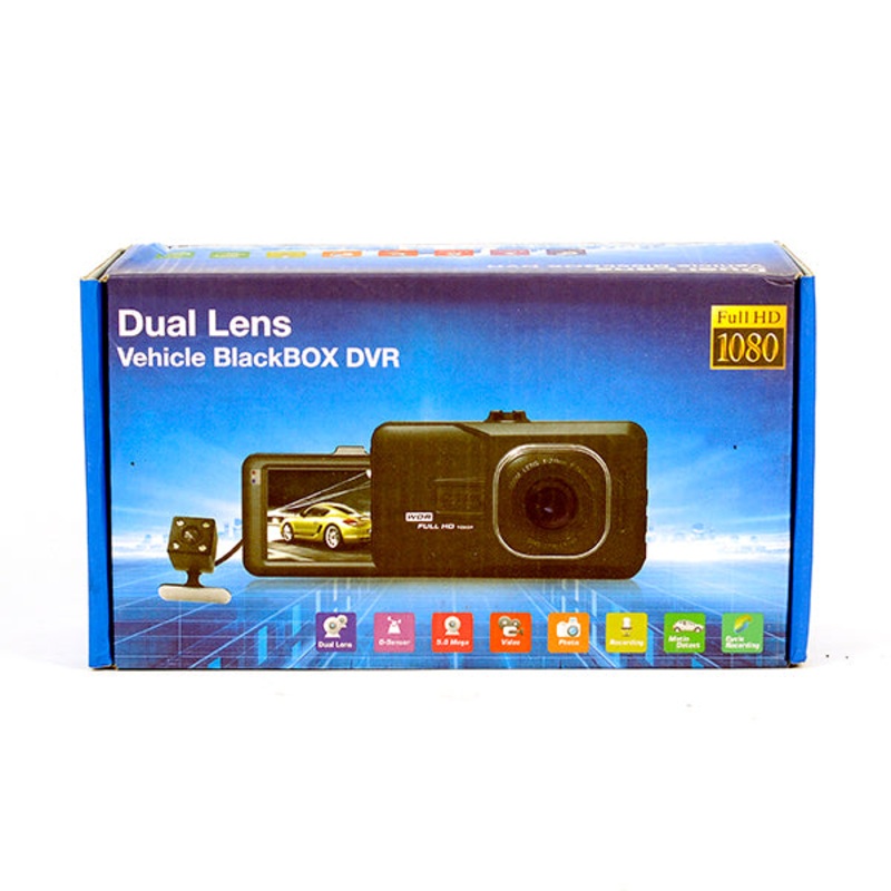DVR DashCam Dual Camera