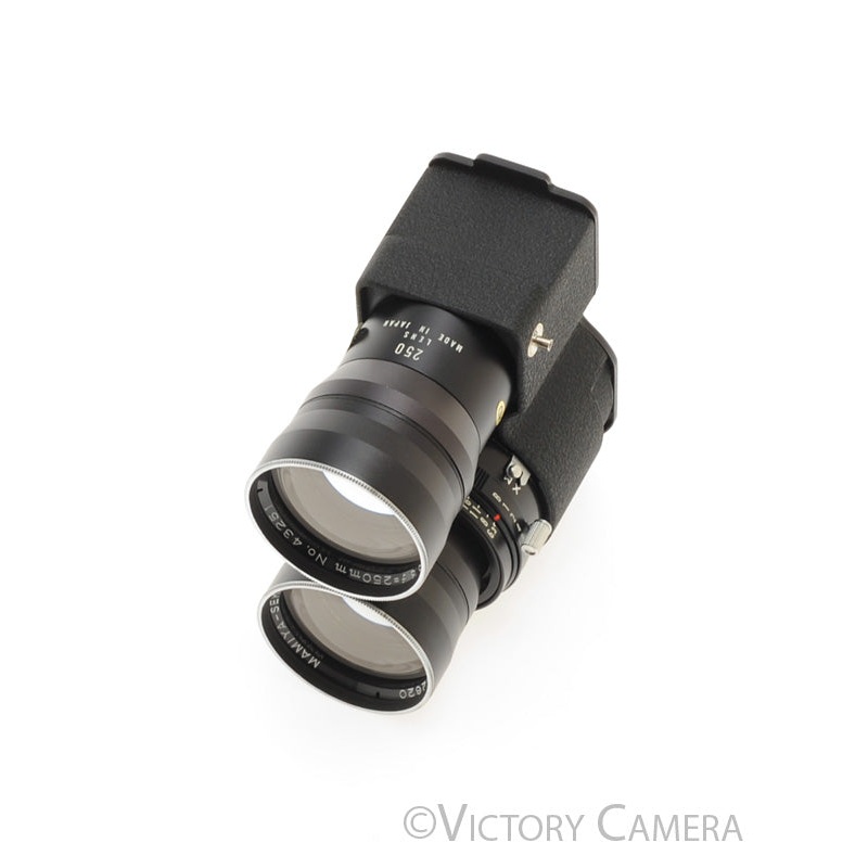 Mamiya Sekor 250mm f6.3 Telephoto TLR Lens for C220 C330 C22 C33 [MINT-]