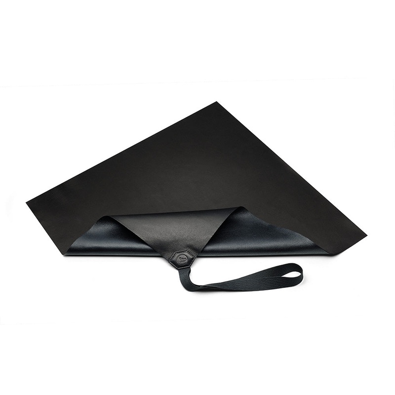 Leica Wrapping Cloth, Leather, Black