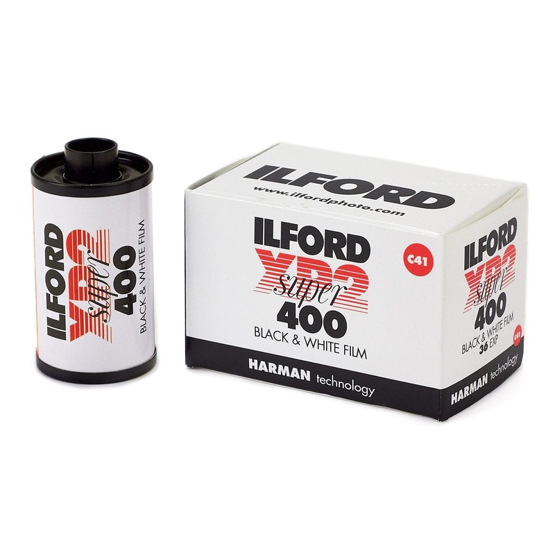 Ilford XP2 Super Black and White Negative Film – 35mm Roll Film – 36 Exposures