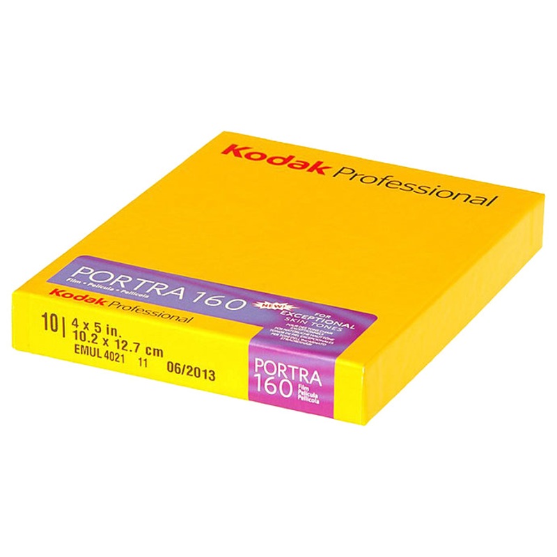 Kodak 4×5 Portra 160 Color Film – 10 Sheets