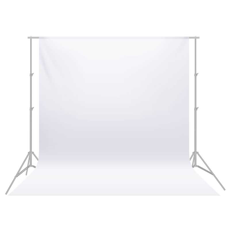 NEEWER 3.6x3m / 12x10ft Collapsible Backdrop  (White)