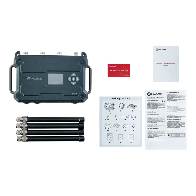 Hollyland Solidcom Roaming Hub (V-Mount/Gold Mount)