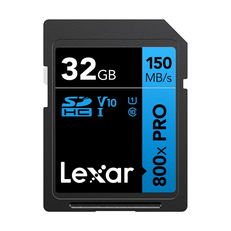 Lexar High-Performance 800xPRO SDHC/SDXC UHS-I Card BLUE Series – 32gb