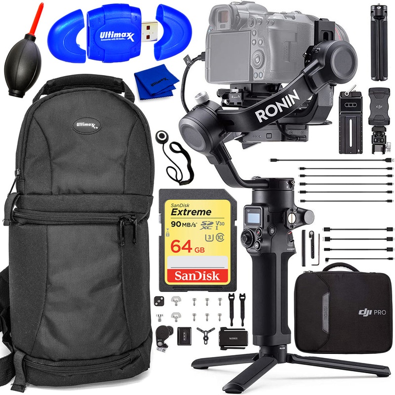 Original OEM DJI RSC 2 Gimbal Stabilizer Pro Combo CP.RN.00000124.04 – Bundle