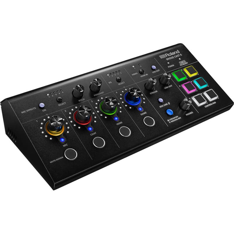 Roland BRIDGE CAST X Dual Bus Streaming Mixer and Video Capture – ROLBRIDGECASTX