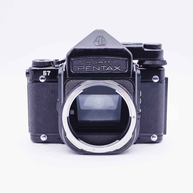 Pentax 67 (Body Only) Grade AB – S/N:9164 (67 | With TTL Prism & Mirror Lock)