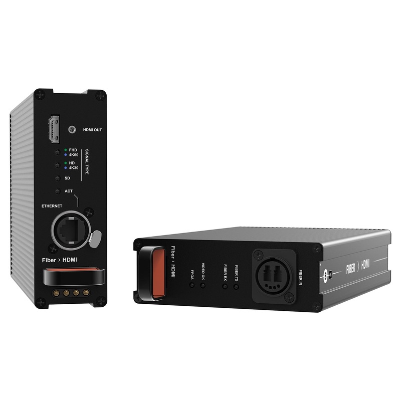 Theatrixx xVision Reversible 4K Converter Fibre MM OptiCON Duo to HDMI2.0 – XVVRM-FIBER2HDMI