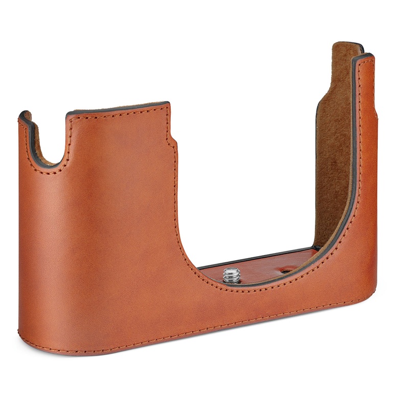 Leica Halfcase Q3 – Leather, Cognac