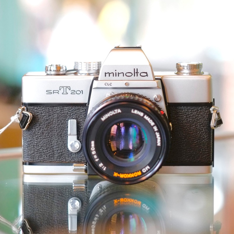 Minolta SRT201 with 50mm f2 Rokkor-X