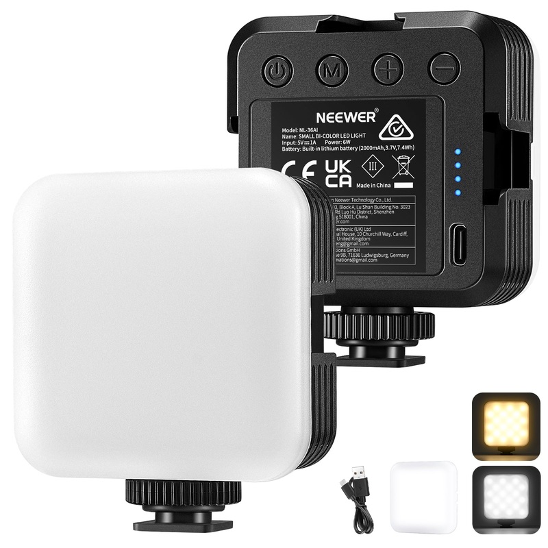 NEEWER NL-36AI Cold Shoe Bi-Color Light