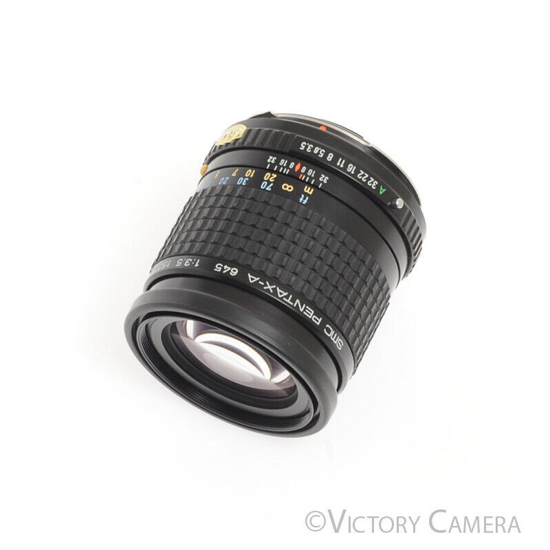 Pentax-A 645 150mm f3.5 Telephoto Portrait Lens -Clean- [EXC+]
