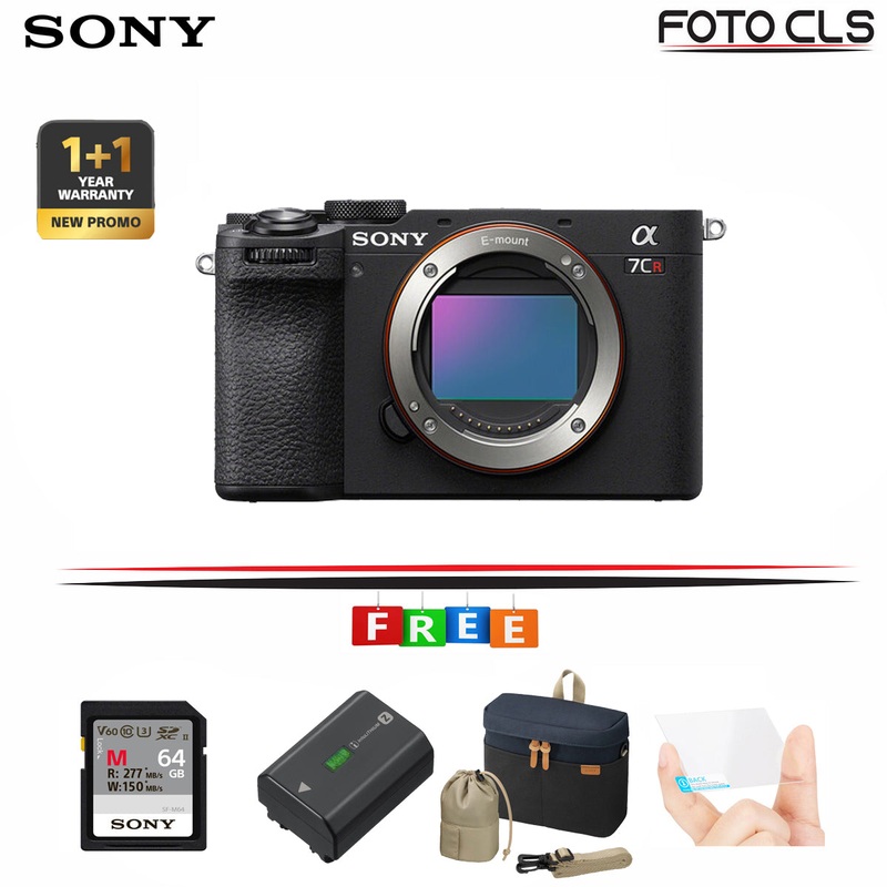 Sony a7CR Mirrorless Camera Body Only (Black)