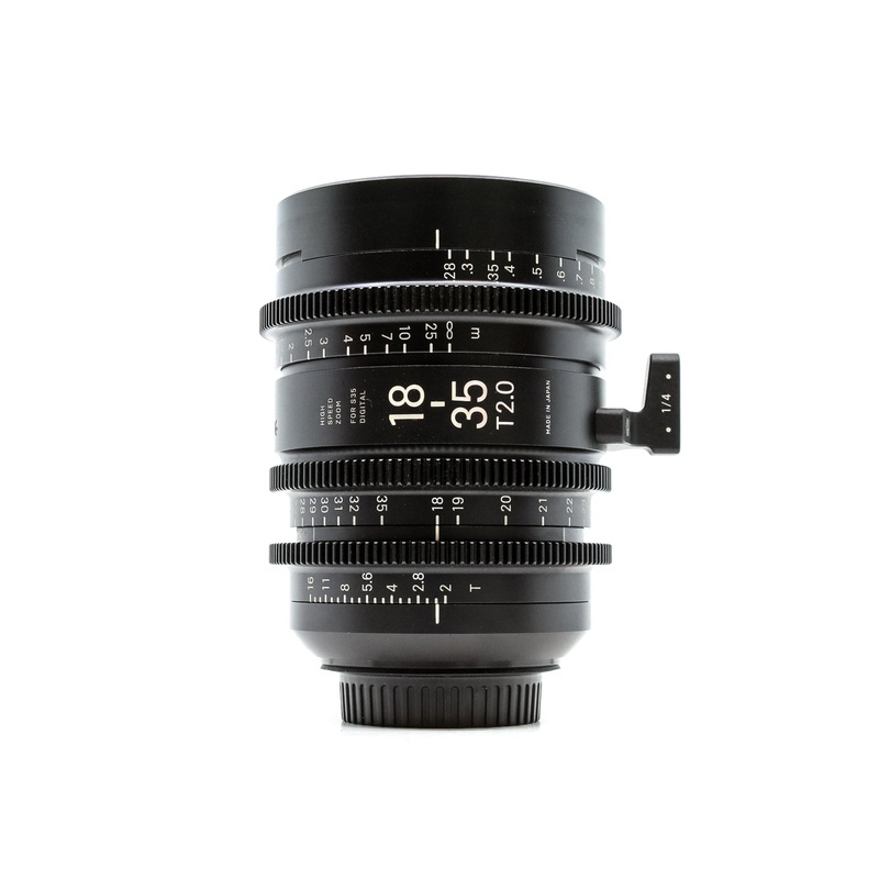 Sigma 18-35mm T2 Cine – Canon EF Fit