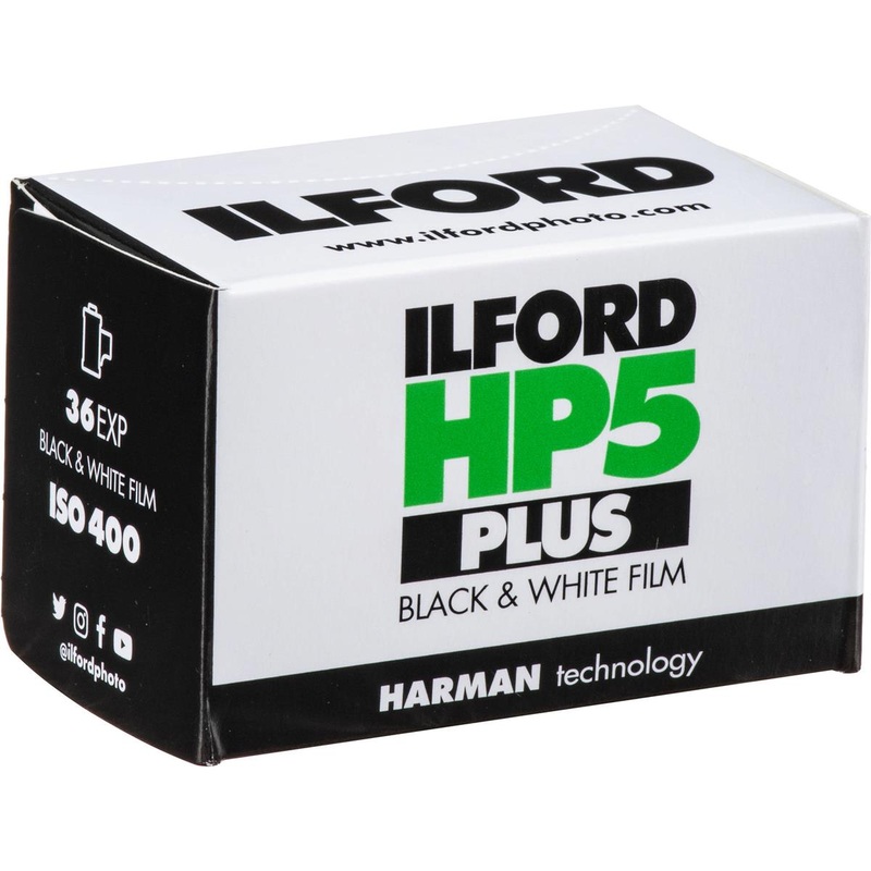 Ilford HP5 Plus Black and White Negative Film – 35mm Roll Film – 36 Exposures