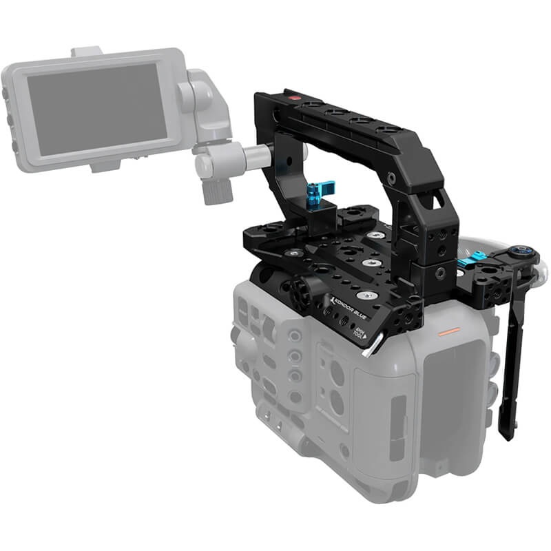 Kondor Blue Sony FX6 Cage System with Trigger Handle Raven Black – KONSFX6BK