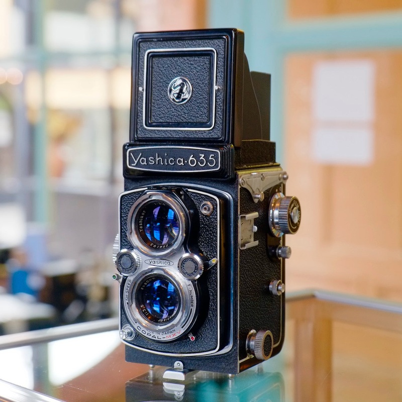 Yashica 635 with 35mm kit