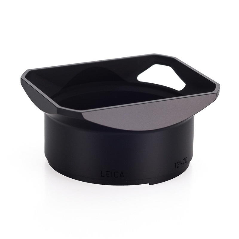 Leica Hood for 28mm f/2.8 and 35mm f/2, Black Anodized Finish
