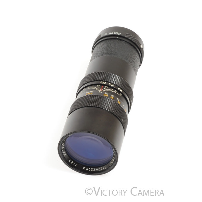 Quantaray 80-220mm f4.5 Telephoto Zoom Lens for Konica AR [EXC+]