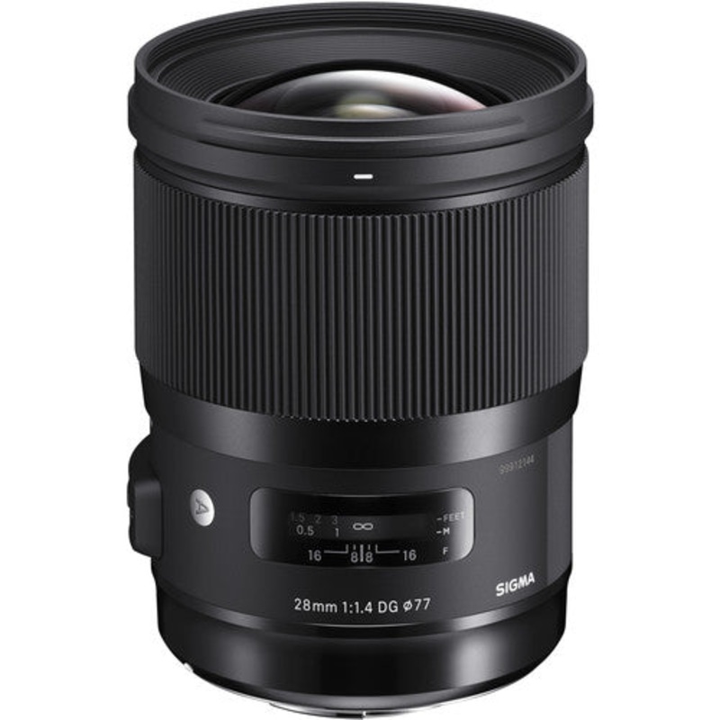 Sigma 28mm f/1.4 DG HSM Art Lens for Nikon F – USA Model Authorized Dealer