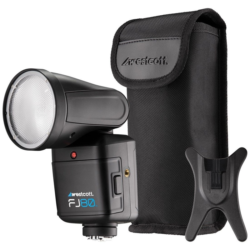 Westcott FJ80 Universal Touchscreen 80Ws Speedlight with Adapter for Sony Cameras