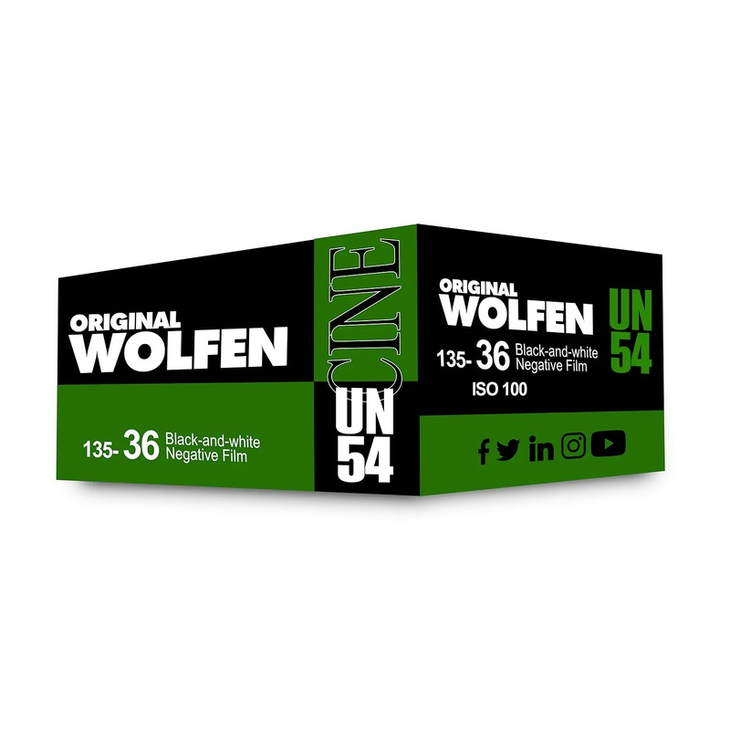 Wolfen UN 54 Black & White 100 ISO 35mm Film – 36 Exposures