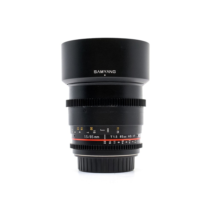 Samyang 85mm T1.5 – Canon EF Fit