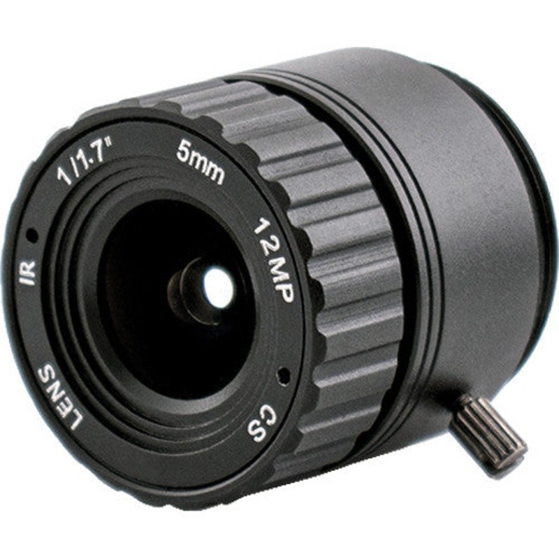 AIDA CS4K-5.0F 4K 5mm HFOV 66 Manual Focus CS Mount Lens (SPECIAL OFFER PRICE)
