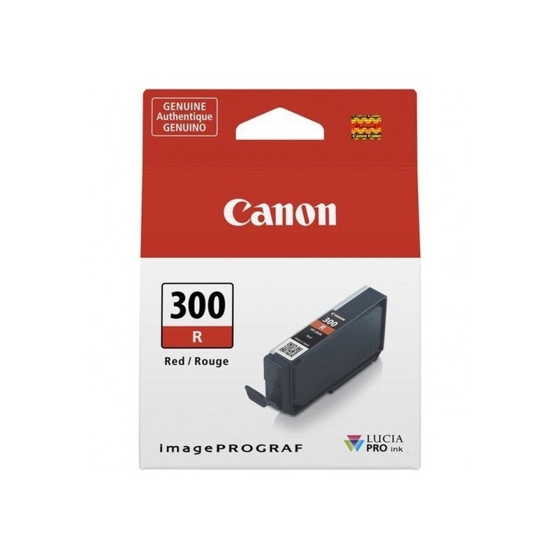 Canon PFI-300 Ink Cartridge – Red – Inkjet